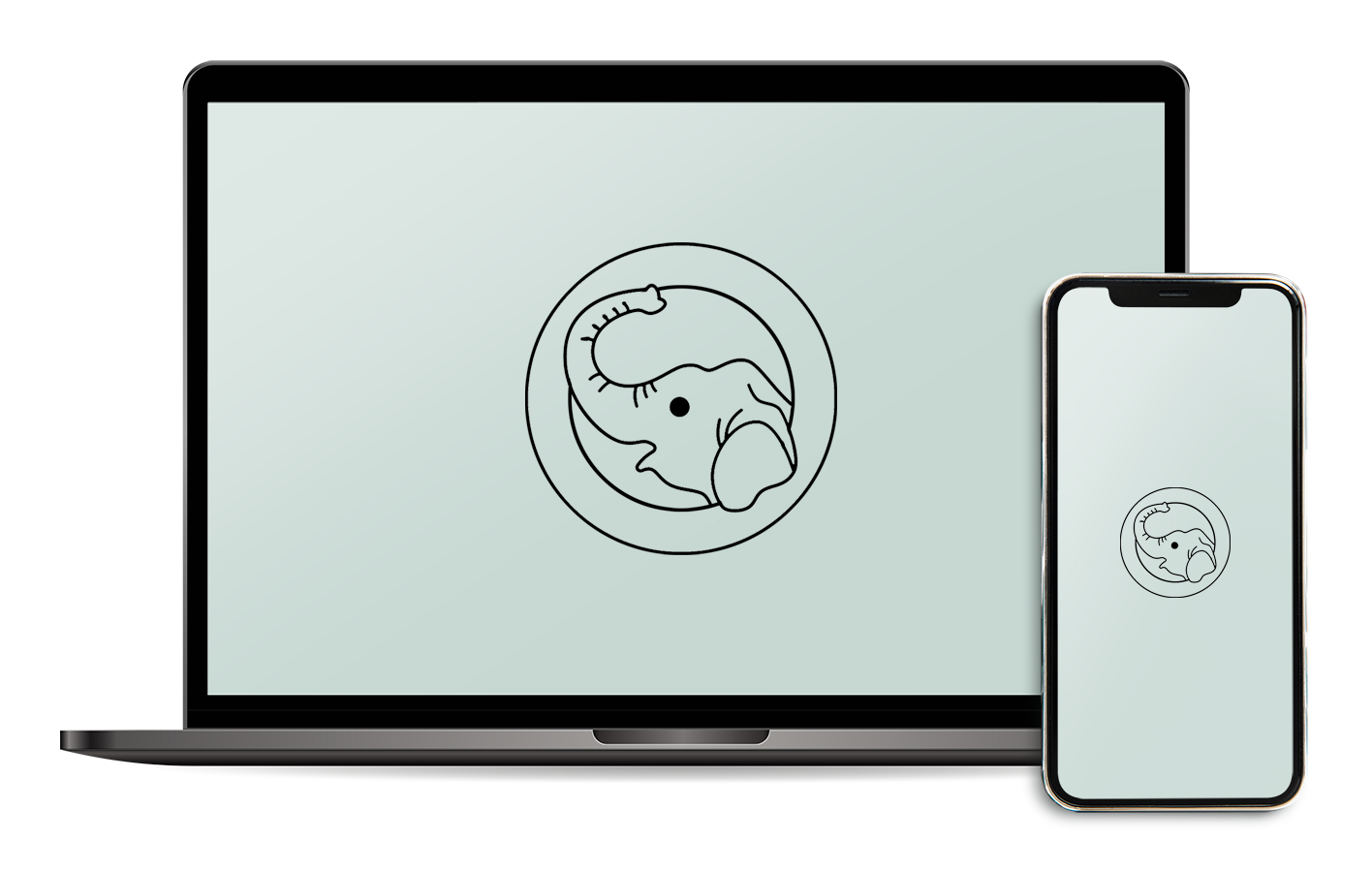 EllyTrunk app on laptop and mobile devices.